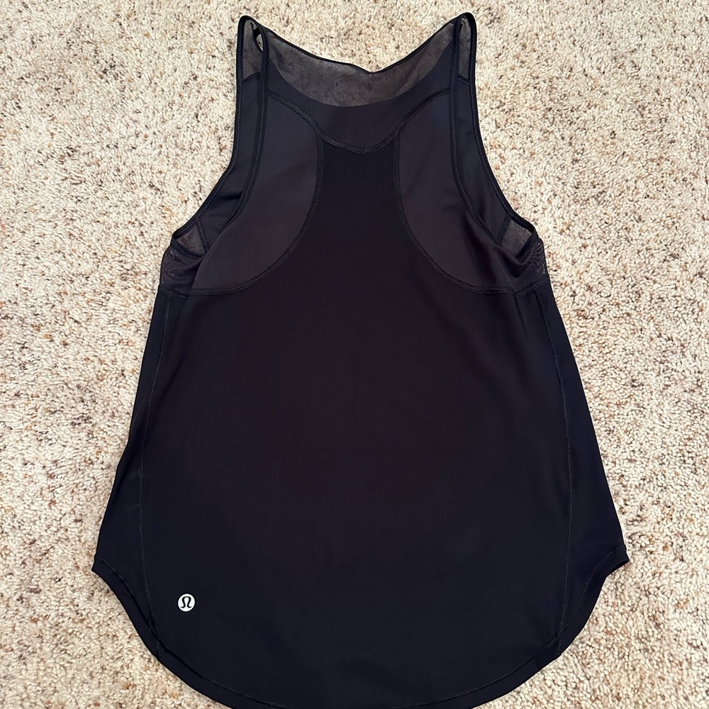 Lululemon tank top, black, size 2